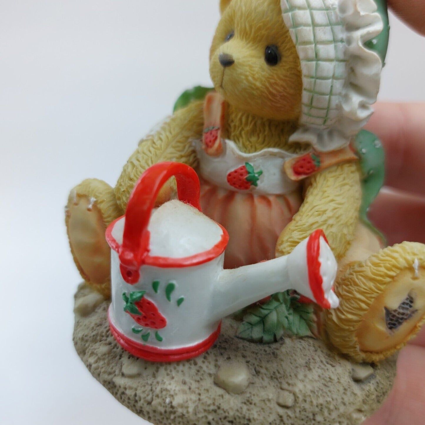 Cherished Teddies Ella 'Love Grows In My Heart' Collectible Figurine - 1995