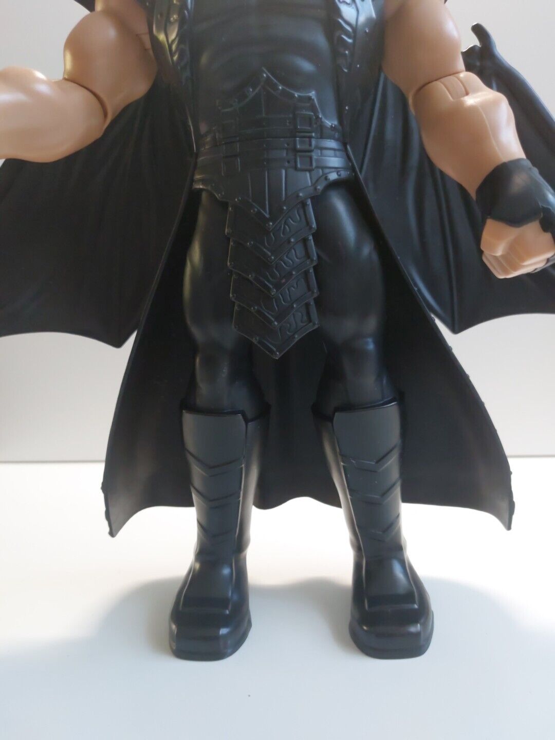 WWE Undertaker 12" Action Figure - Vintage  Collectible Toy with Cape - Black