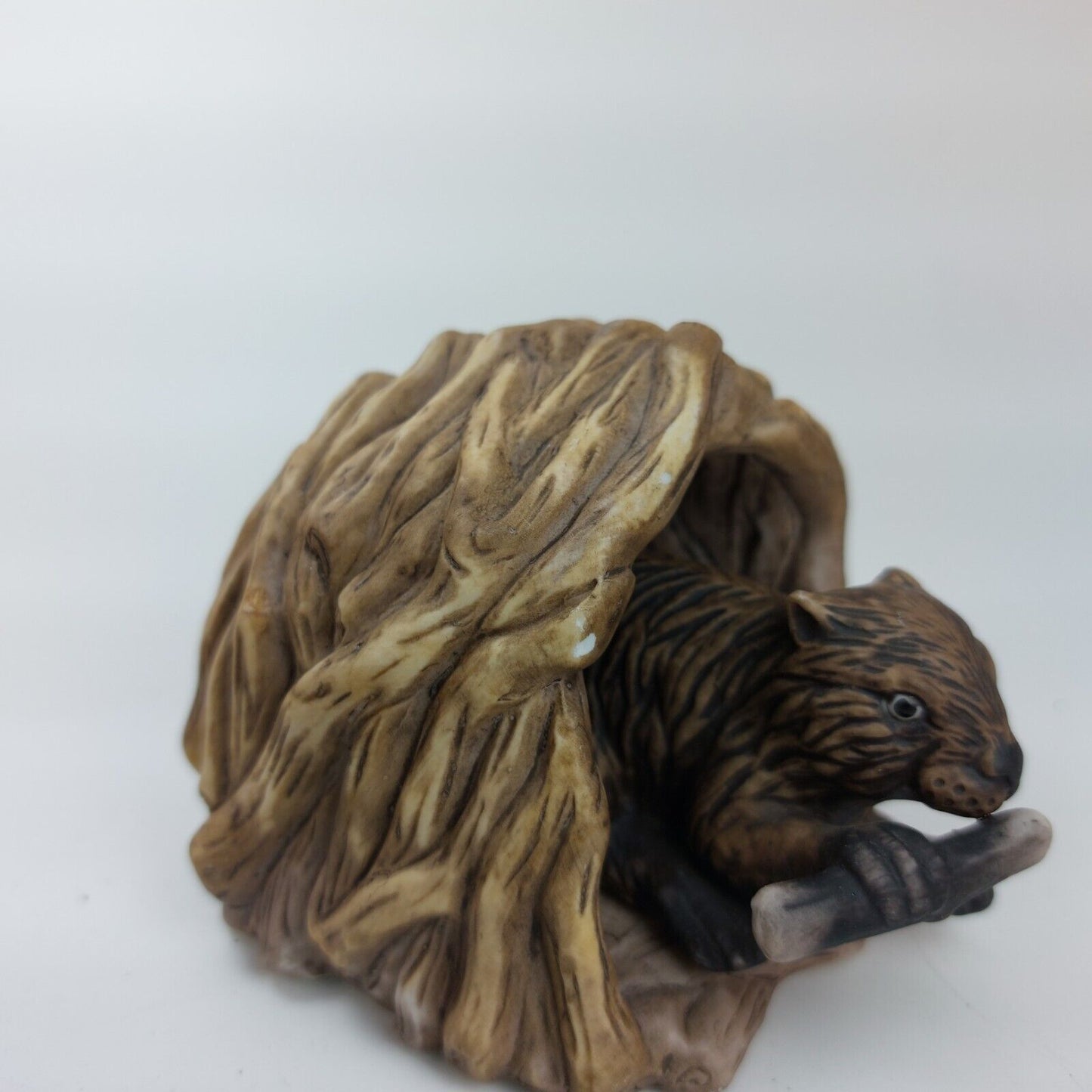 Franklin Woodland Surprises BEAVER Figurine by Jacqueline B. Smith, 1984