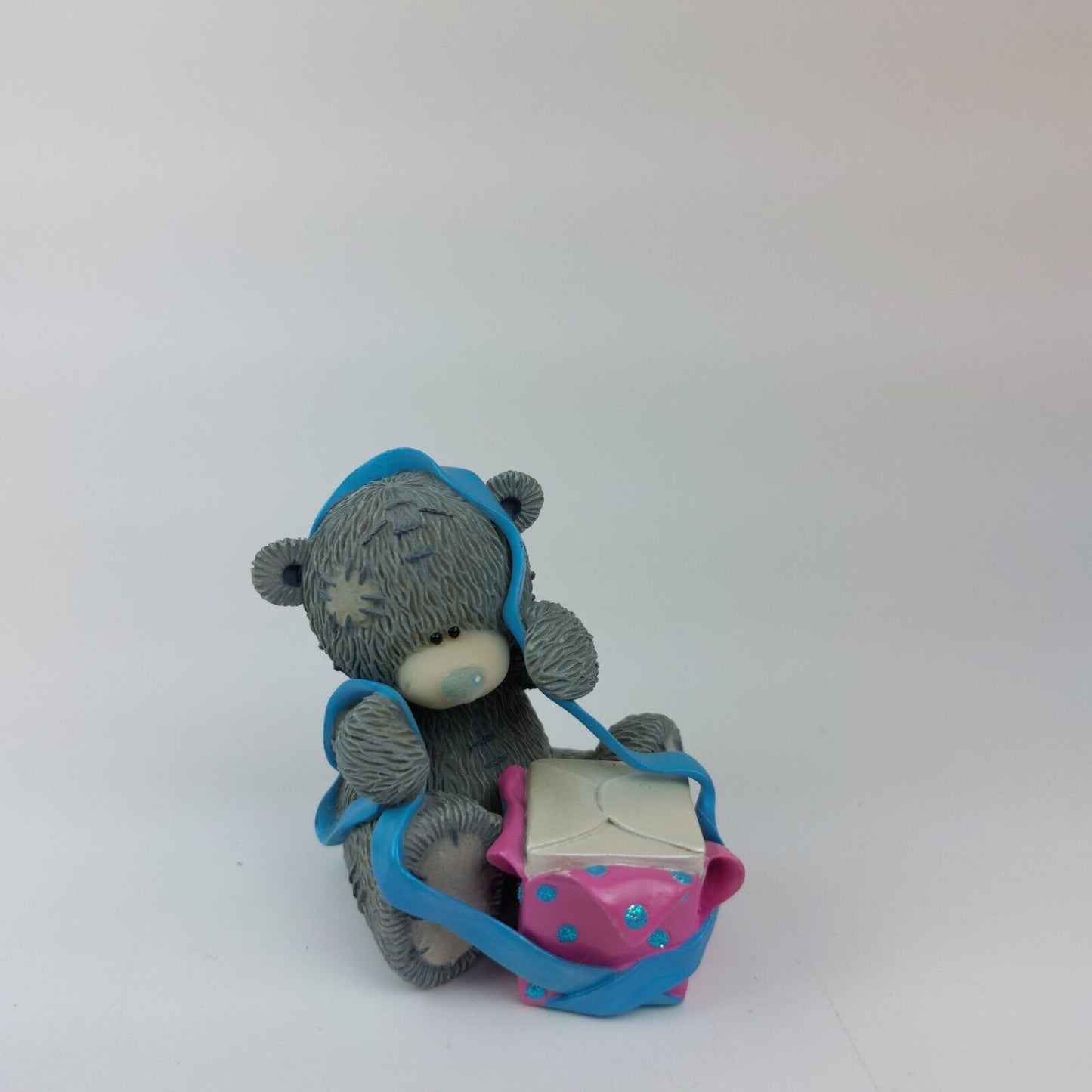 "Me to You" Grey Tatty Teddy with Jack-in-the-Box - Handmade and Painted