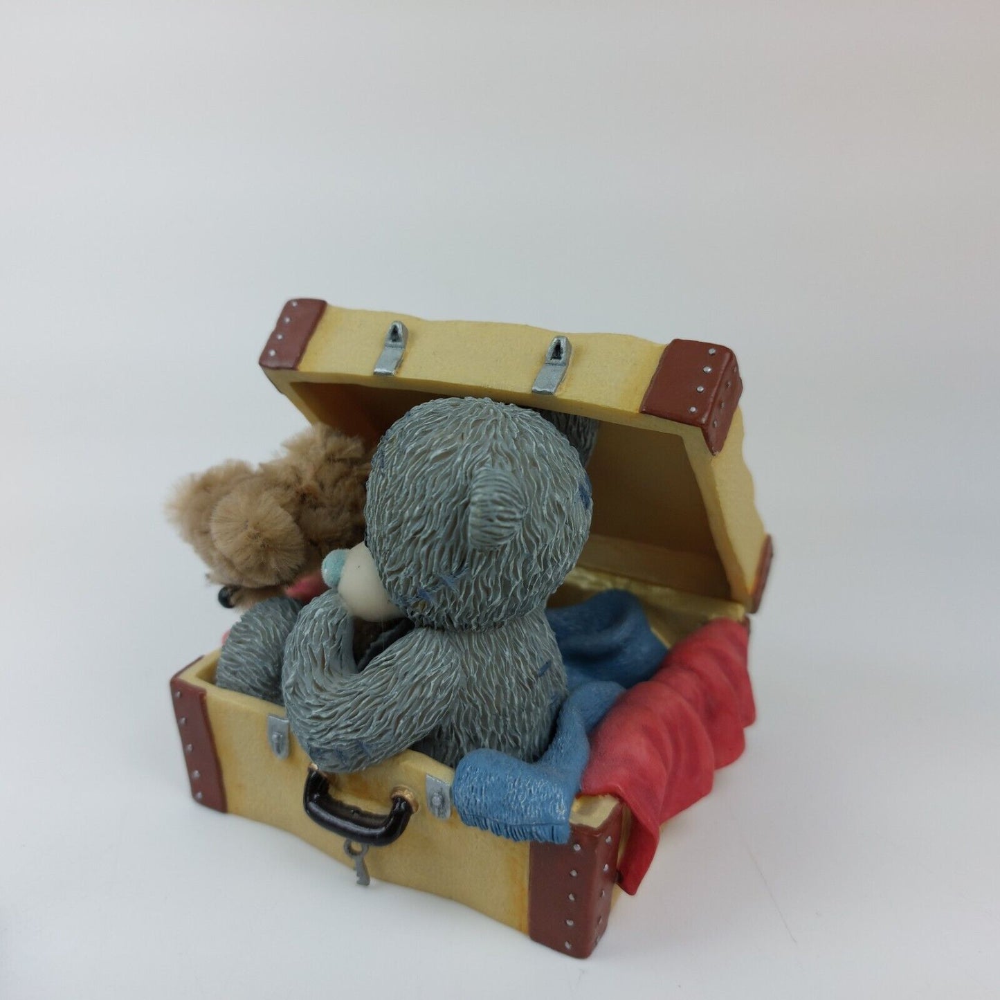 Me to You Always With You 2005 Tour Special Figurine Teddy in Suitcase Handmade