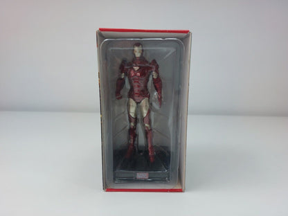 Marvel Iron Man Collectible Figurine 2017 Red Armor Display Base Good Condition