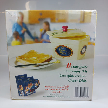 Beauty and the Beast Clover Butter Dish - Disney Special Edition