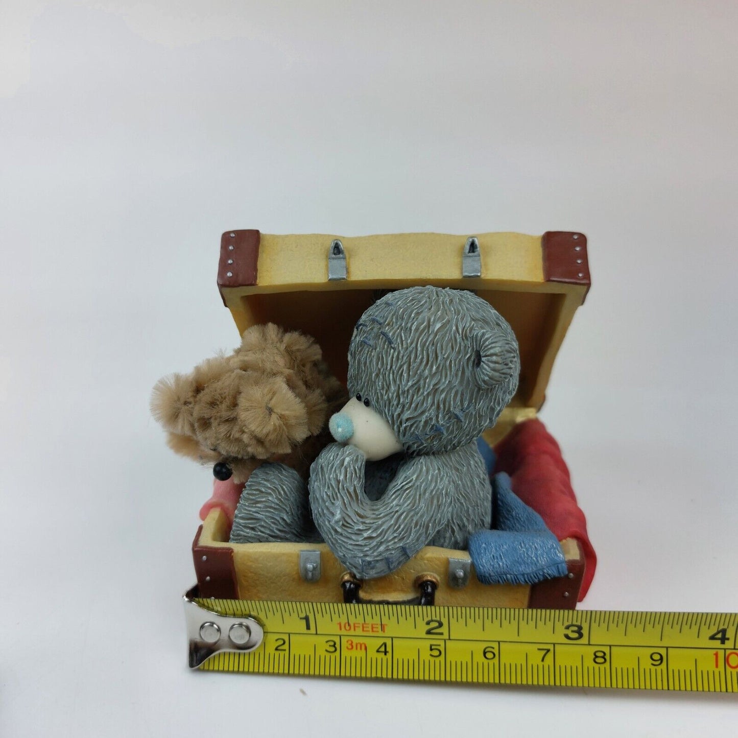 Me to You Always With You 2005 Tour Special Figurine Teddy in Suitcase Handmade