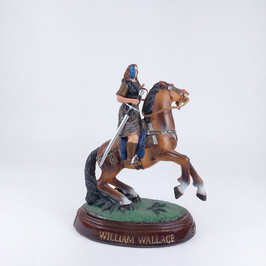 William Wallace Historical Collectible Figurine on Horse  Unique Figurine