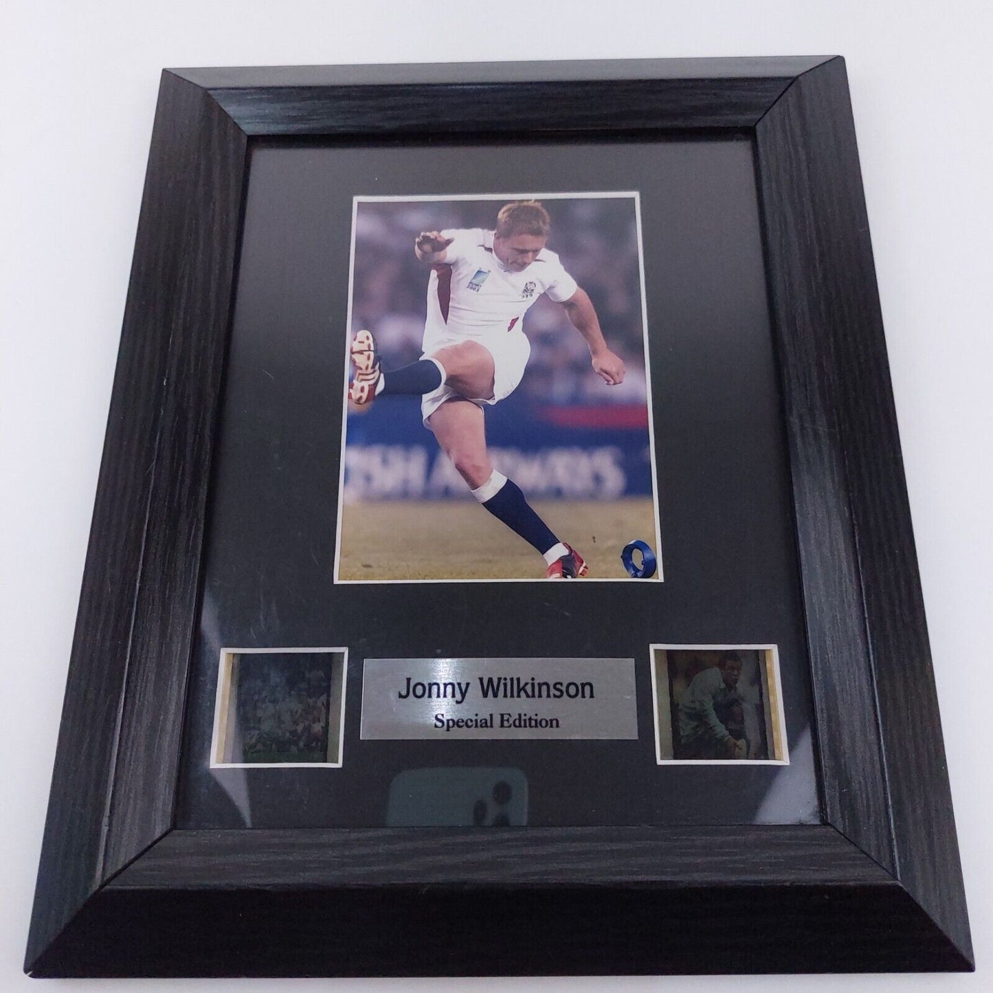 Jonny Wilkinson Special Edition Framed Memorabilia - Certificate of Authenticity