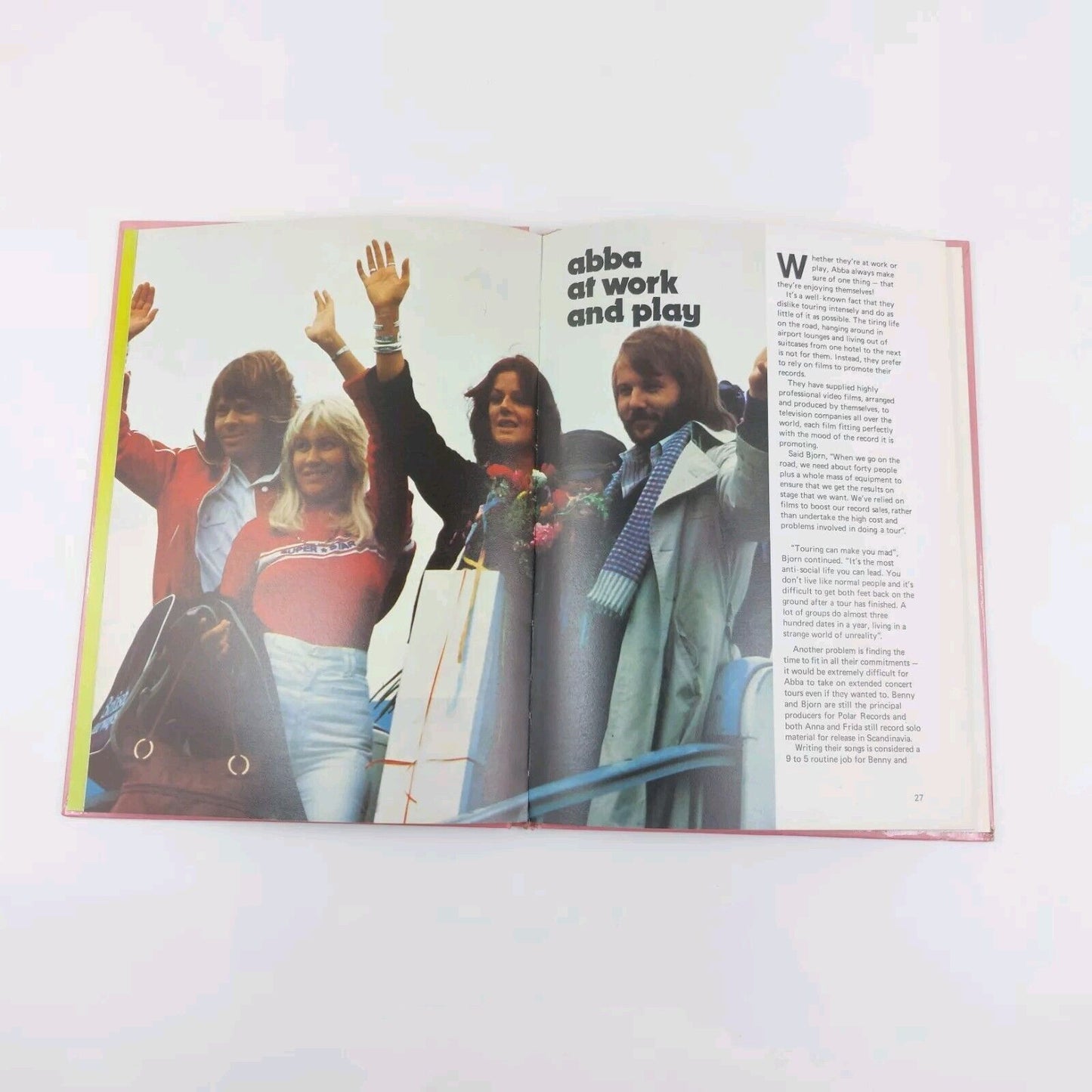 ABBA Annual 1978 Official Hardcover Book