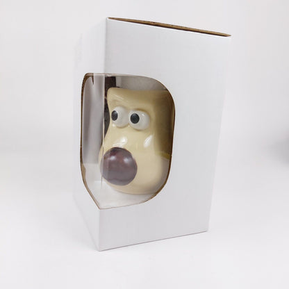 Rare Wallace & Gromit Heat Changing 3D Mug - 2005 PG Tips Collectible