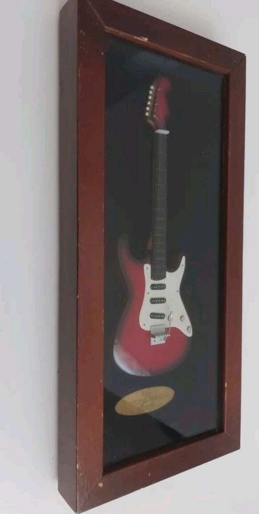 The Guitar Classics Collection Wooden Frame Object - 34cm x 16cm x 3cm