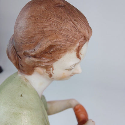 Bruno Merli Signed Porcelain Mother & Child Figurine - Collectible 1960s - RARE