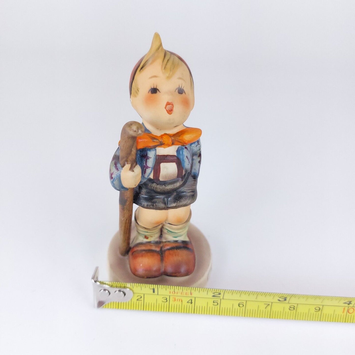 Goebel Hummel "Little Hiker" Porcelain Figurine, W. Germany TMK-5 Mark