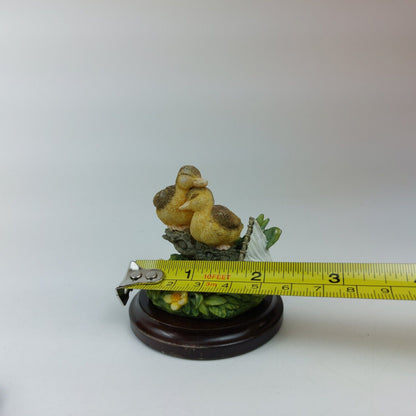 Country Artists Hand-Painted "Ducklings" Figurine by Stephen Langford