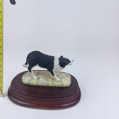 Leonardo Collection Border Collie Figurine - 1993 Collectable Figurine