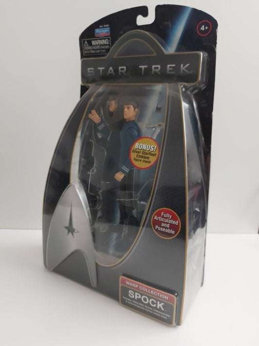 2009 Star Trek Warp Collection Spock Action Figure MOC - Playmates Toys - Unused