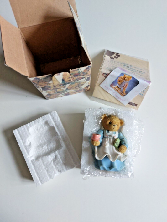 Cherished Teddies "I Just Called To Say I Love You" Figurine - Boxed with Cert.