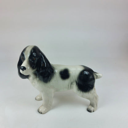 Vintage 1970's Wade Ceramics England Basset Hound Figurine Collectible 5.25 Inch