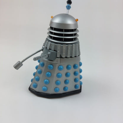 Doctor Who Classic Dalek Figure -1963 Design Silver/Blue 5.5" - BBC Missing Part