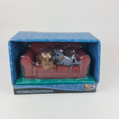 Creature Comforts Collectible Figurine - Trixie & Captain Cuddlepuss (2004)