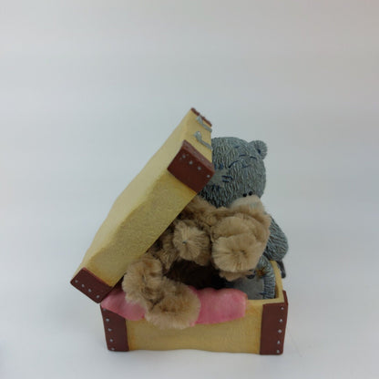 Me to You Always With You 2005 Tour Special Figurine Teddy in Suitcase Handmade