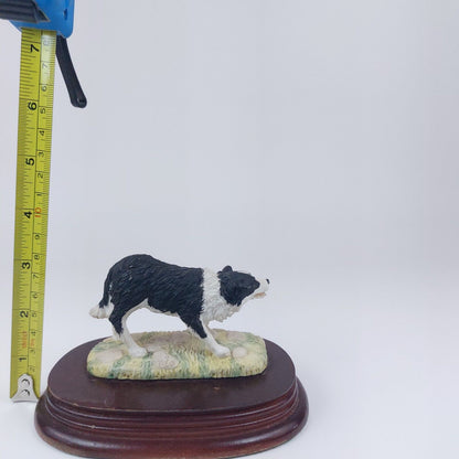 Leonardo Collection Border Collie Figurine - 1993 Collectable Figurine