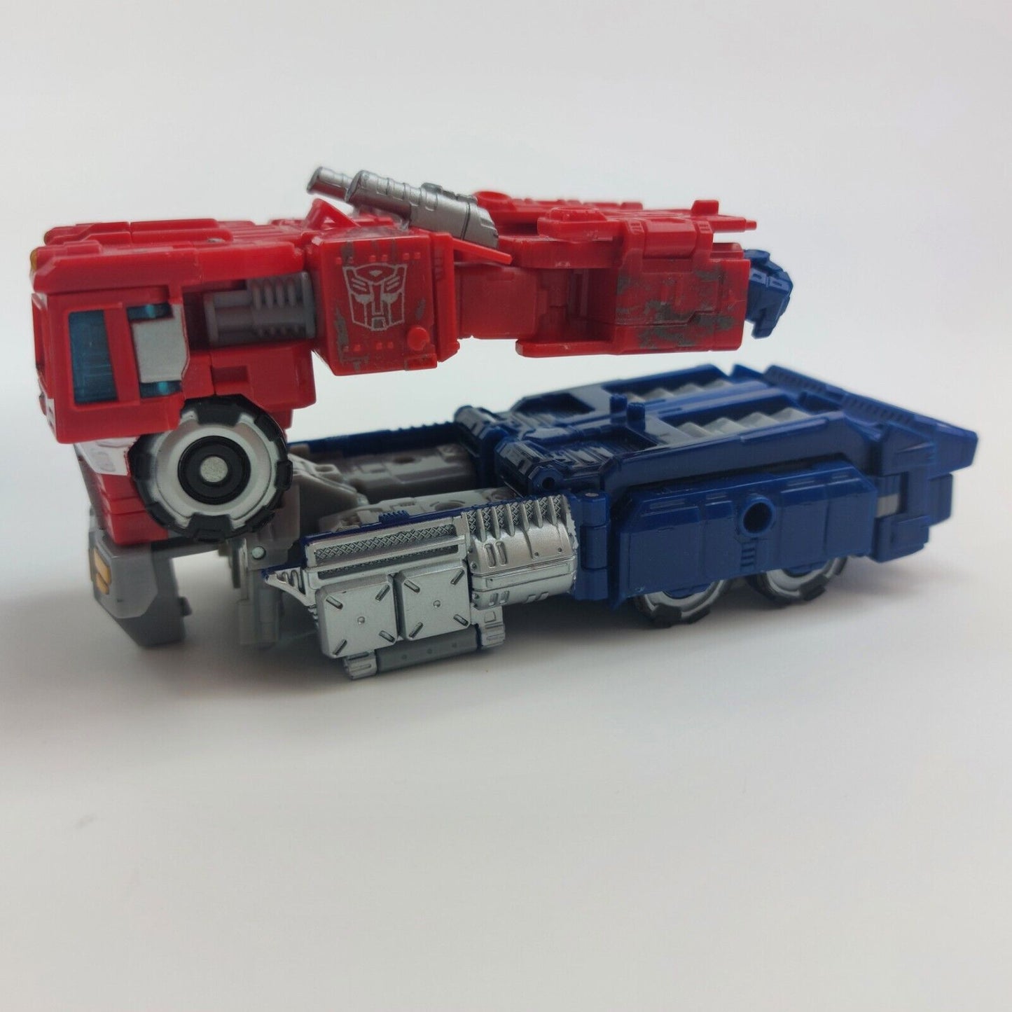 2 × Transformers Mega Optimus Prime Robots In Disguise 3 Steps