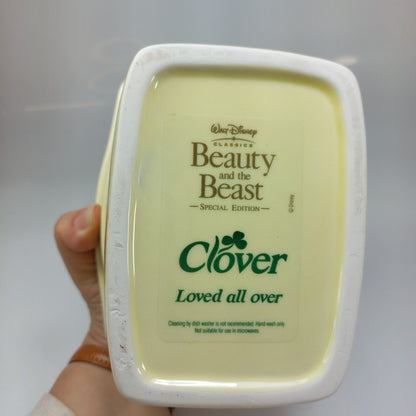 Beauty and the Beast Clover Butter Dish - Disney Special Edition