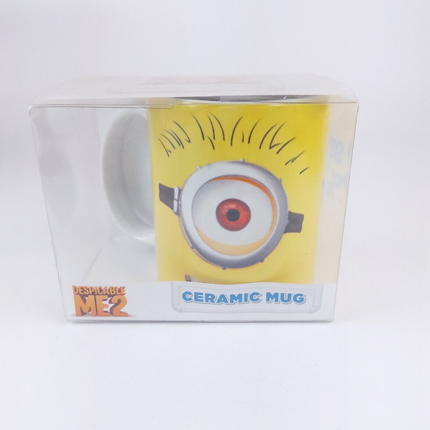 Despicable Me 2 Minions Ceramic Mug - Fun Minion Face Design - New in Box