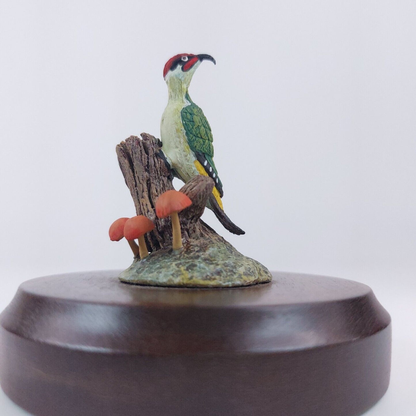 The Merlin Collection Handcrafted Woodpecker Figurine - Vintage Collectible