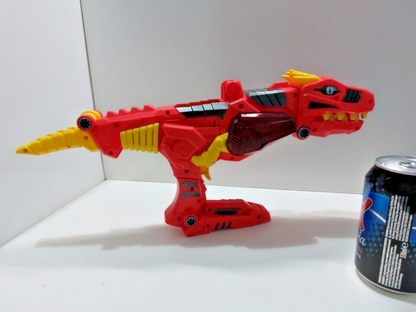 3-in-1 Transforming Dino Rex Space Blaster Toy Gun with Lights & Sounds