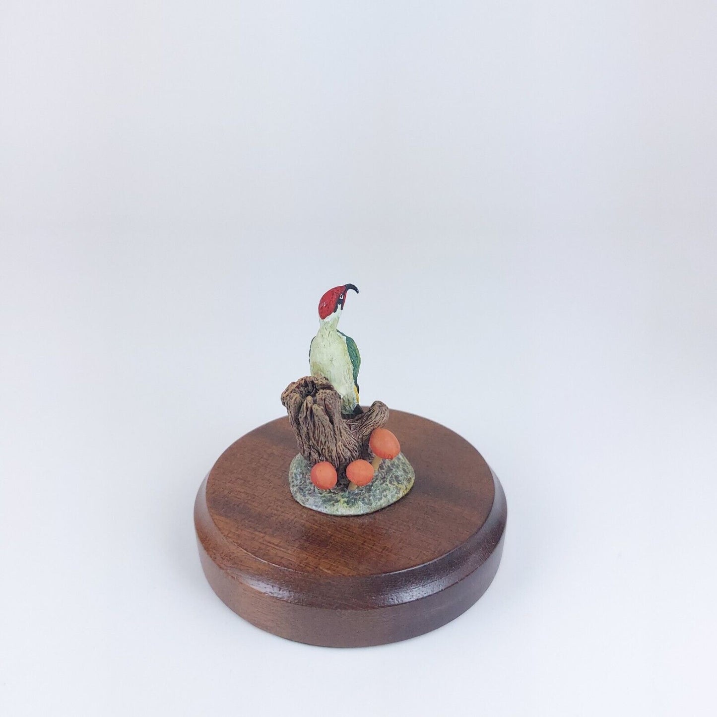 The Merlin Collection Handcrafted Woodpecker Figurine - Vintage Collectible