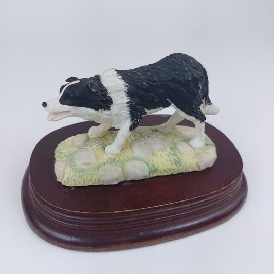 Leonardo Collection Border Collie Figurine - 1993 Collectable Figurine