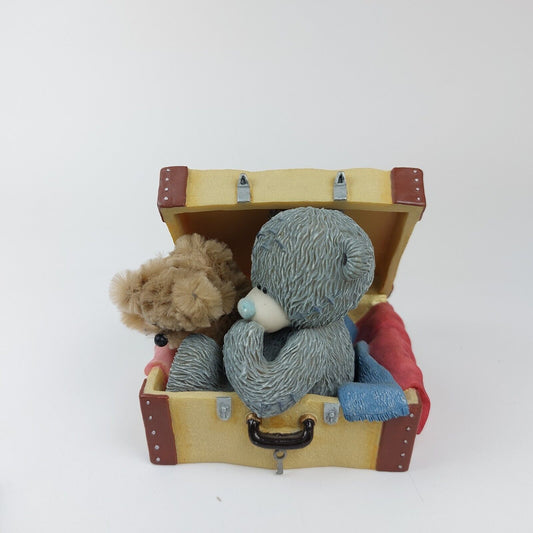 Me to You Always With You 2005 Tour Special Figurine Teddy in Suitcase Handmade