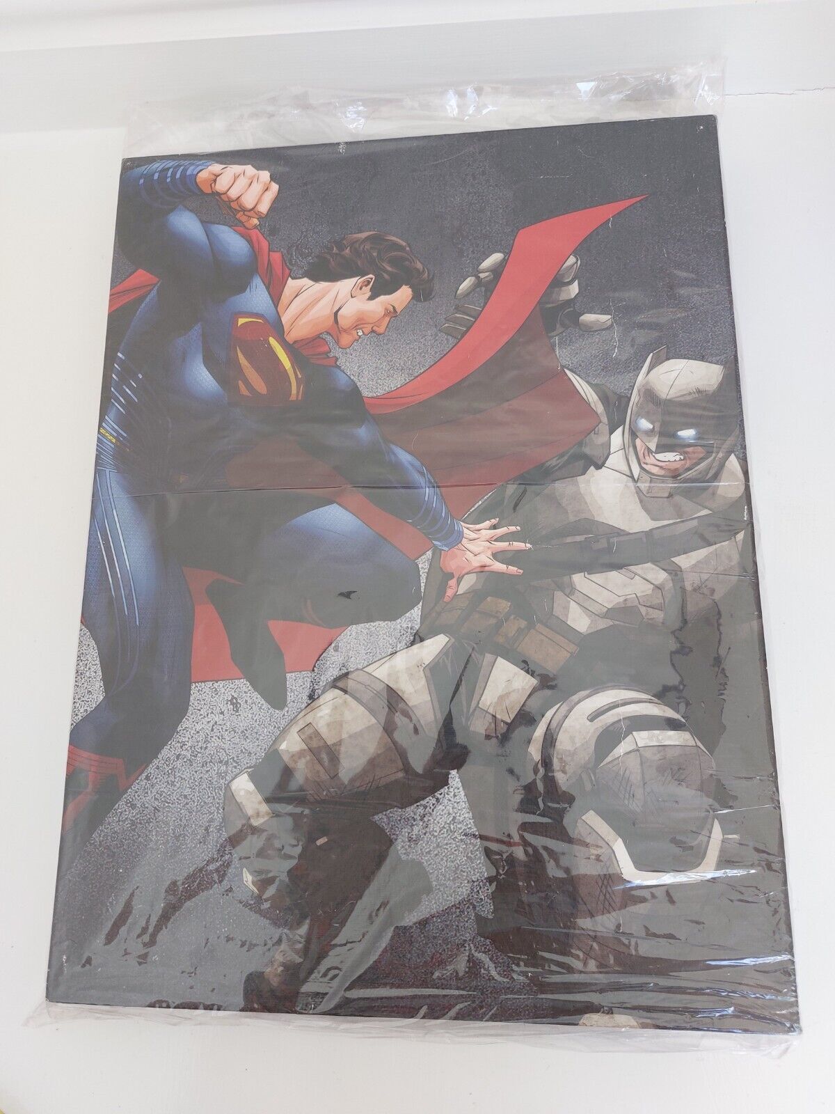 Superman vs. Batman Canvas Print 30x40cm - New Sealed