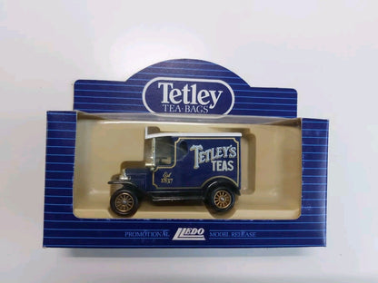 Lledo 1920 Model T Ford Van Tetley Tea Die-Cast Collectable - New in Box