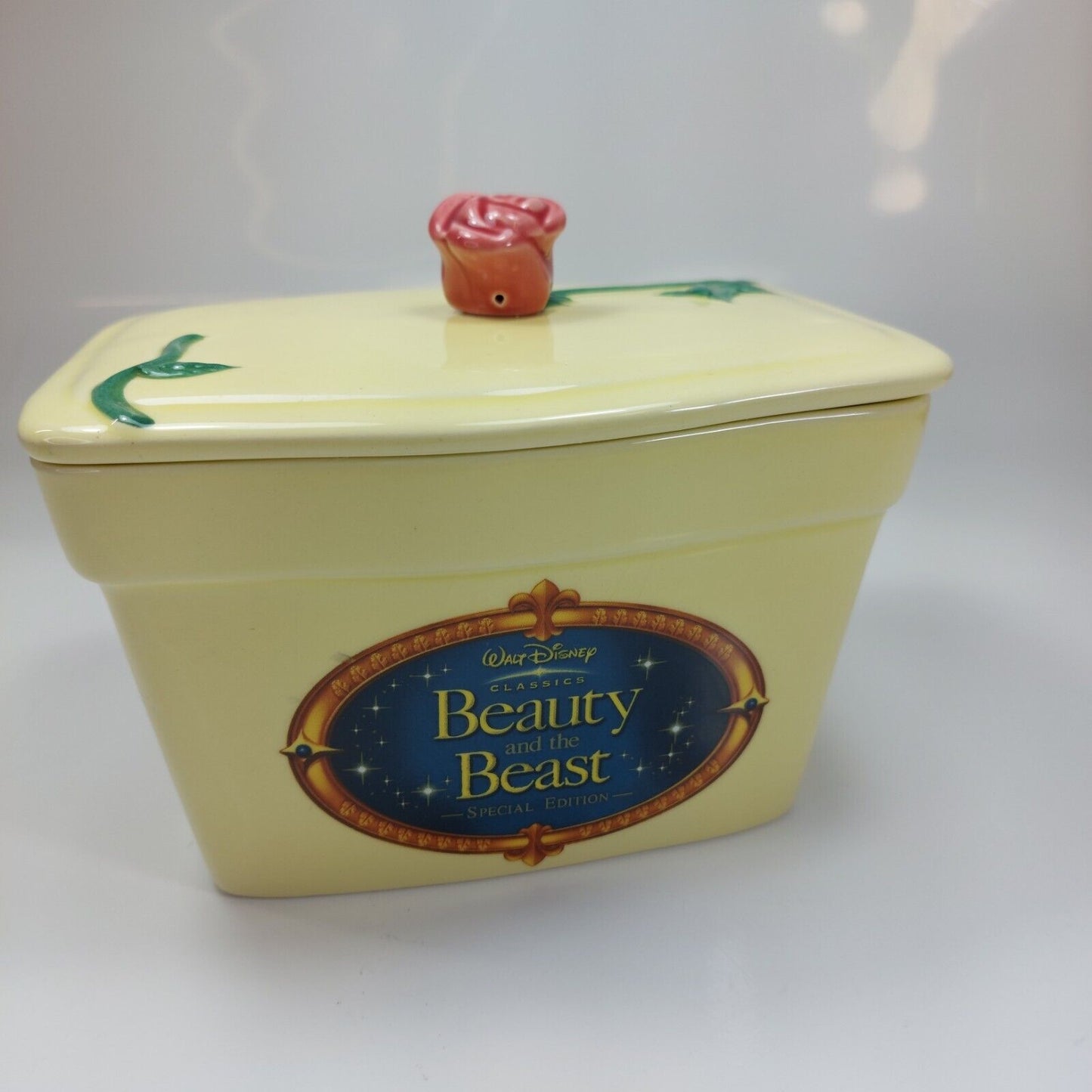 Beauty and the Beast Clover Butter Dish - Disney Special Edition