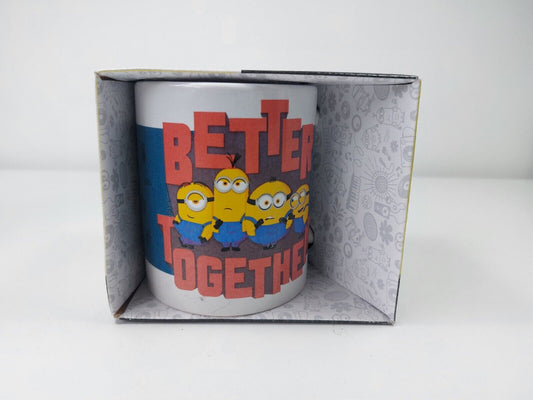 Minions The Rise of Gru Everyday Mug 11oz/315ml - "Better Together" Design - New