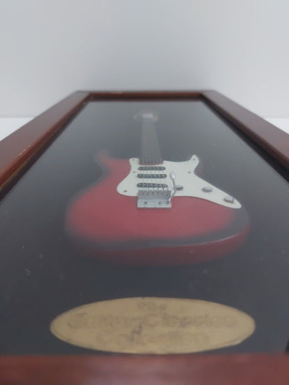 The Guitar Classics Collection Wooden Frame with Guitar Mode -13` x  6.3" x 1.2"