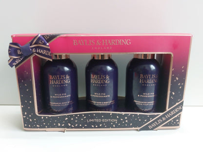 Baylis & Harding Wild Fig & Pomegranate Luxury Bathing Mini Treats Gift Set