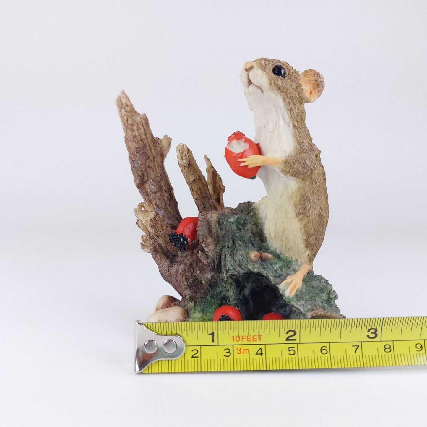 Vintage Crown Staffordshire Fine Art -Mouse Figurine , Collectible, Hand Painted