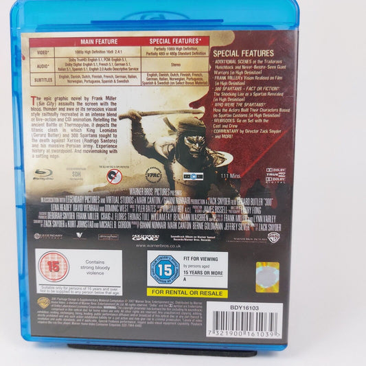 300 (Blu-ray, 2007) - Used