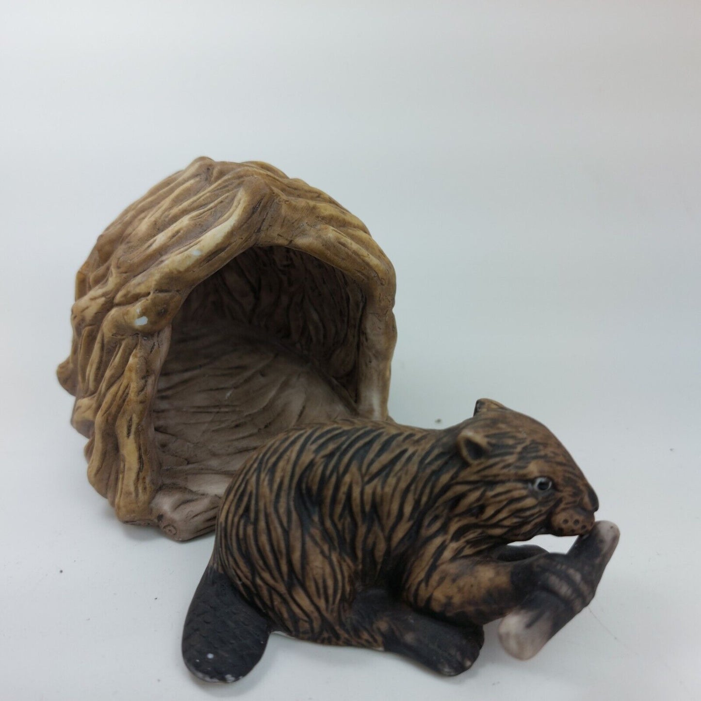 Franklin Woodland Surprises BEAVER Figurine by Jacqueline B. Smith, 1984