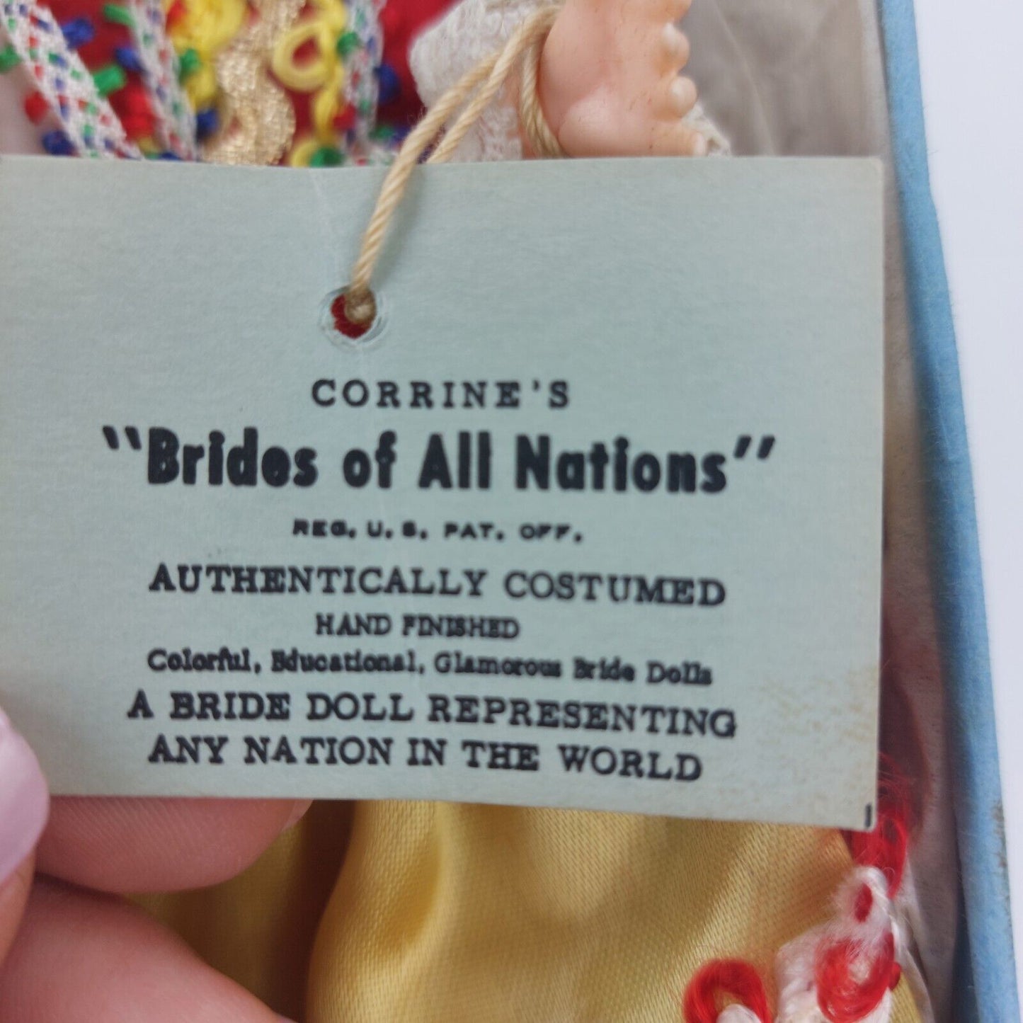 Corrine's Brides Of All Nations , 3× Bride Dolls, Costumed Hand Finished, USSR..