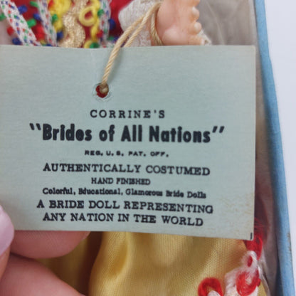 Corrine's Brides Of All Nations , 3× Bride Dolls, Costumed Hand Finished, USSR..