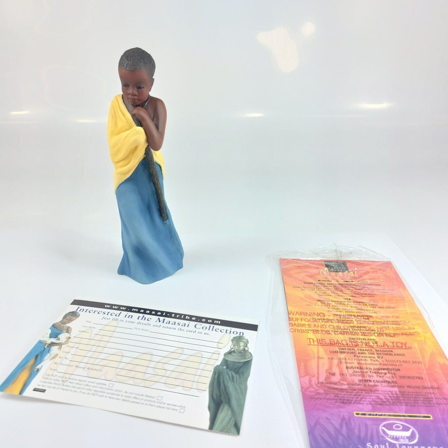 Soul Journeys Maasai Collection Chiumbo Little Creation Limited Edition Boxed