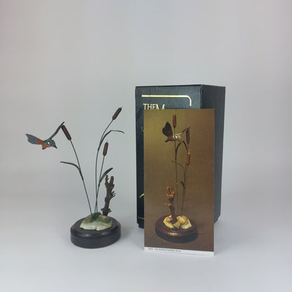 Limited Edition Kingfisher Sculpture, Signed by the artist,The Merlin Collection