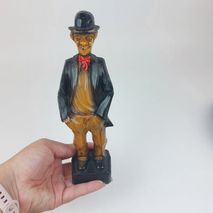 Germany OBERAMMERGAU BAVARIAN HOBO CARVED FIGURINE 9"