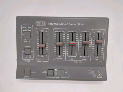 SIMA Video Ed/it 2 Mini Editor Video Enhancer and Sound Mixer Vintage