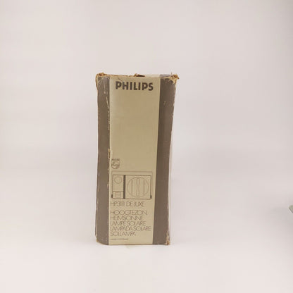 70's Philips HP3110 UV Solar Lamp Original Box Vintage - UV is not working