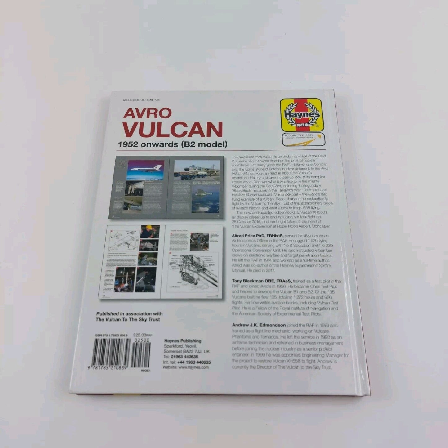 Across Vulcan Owners' Workshop Manual