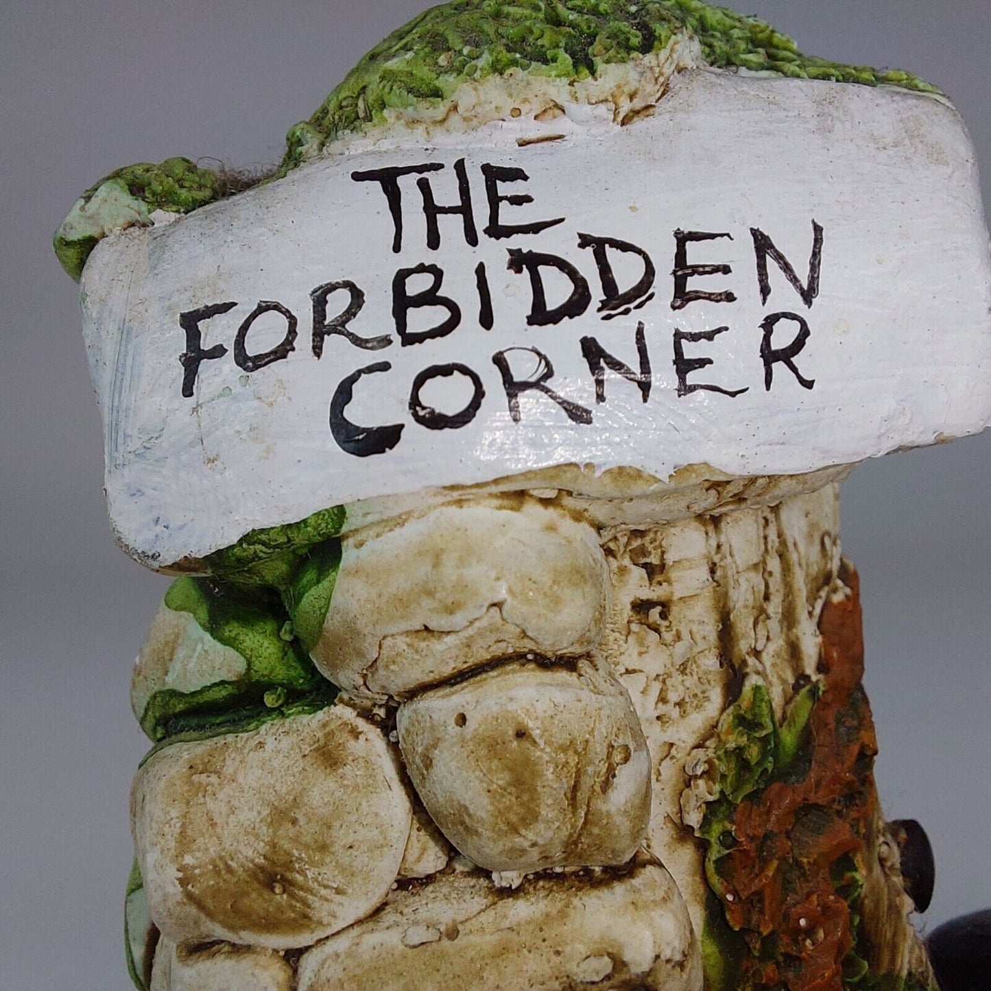 The Forbidden Corner Figurine, Linnet & Moss, Dog & Stone Arch, Hand-Painted